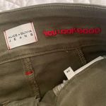 Alice + Olivia Jeans Good Paper Bag Skinny Pants Olive Size 26 *NWT* Photo 7