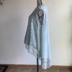 Soft Surroundings  Boho Floral Asymmetrical Open Cardigan Vest Photo 6
