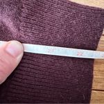 Theory Clean Hoodie Montana Wool Maroon Photo 8