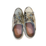 Vionic  White & Silver Metallic Leather Mule Sneakers - Comfort Shoes $140 Photo 5