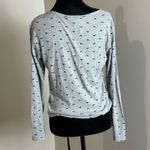 Victoria's Secret Vintage Cardigan Dog Print Button Down Long Sleeve Top Size S Photo 3