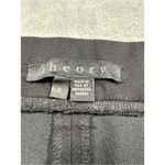 Theory Adbelle Jetty Black Cotton Blend Stretch Pull On Pants Women's Size 4 Photo 3