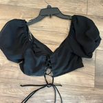 Wild Fable Black Crop Top Photo 3