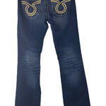 Big star Liv Bootcut Jeans Dark Wash Embellished Pockets Women's Size 25 Photo 0