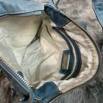 Arcadia Blue Leather Crossbody Bag Photo 5