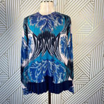 Yigal Azrouel Two Piece Cashmere Sweater Set Size Small Blue Photo 1