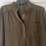 Cals  Olive Green Blouse Relaxed Fit Flowy Top
Multi Function Photo 11