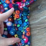 STAUD Colorful Floral Printed Milla Mini Dress 12 Blue Photo 8