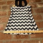 Lululemon Scoop Neck Tank in the "Arrow Chevron Polar Cream Black" pattern sz 6 Photo 12