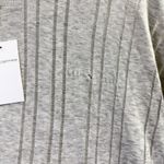 autumn cashmere Cotton by  Sweater Womens Small Gray Oversized Drop Stitch Crew * Photo 2