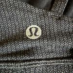 Lululemon Herringbone Sports Athletic Bra in Grey Black 2 Photo 5