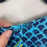 Lilly Pulitzer  Woman's 0 Blue and Green Koi Fish Stephanie Tank Sheath‎ Dress Photo 9