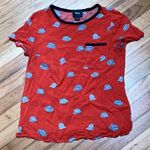 Anthropologie Maeve  Printmaker Hat novelty top size 4 Photo 0