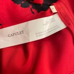 Capulet NEW with tags Emilia Red Floral Racerback Cami, NWT, Size S, MSRP $88 Photo 10