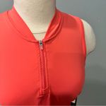 Kyodan NWT  Golf Coral Sleeveless Leader 1/4 Zip Top Size Small Photo 2