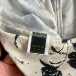 floral corset crop top Black Size 4 Photo 5