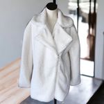 C&C California NWT C& C California White Teddy Faux Fur Sherpa Cozy Coat XL Ivory white Photo 3