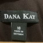 Dana Kay 2 Piece Cardigan & Dress Cheetah Brown Size 16. 2089 Black Photo 4