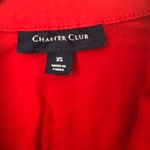 Charter Club NWT women’s Red Denim Jeans Casual Jacket Size XS Photo 9
