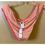 J.Crew Coral Mid Rise High Cut Bikini Bottoms - Size 3X NWT Photo 4
