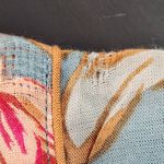 Band of Gypsies  Blue and Red Floral Boho Crop Top Size Large NWT Blue Crop Top Photo 9