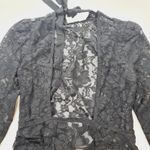 Lovers + Friends  Turner Mini Dress in Black Lace Small Photo 8