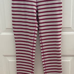Patagonia  Women's Striped Pajama Pants - Purple and White Photo 0