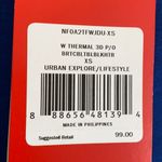 The North Face thermal 3D blue pullover XS NWT Photo 9