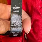 For Love & Lemons Women's Deep V Red Bodysuit Size M Size M Photo 5