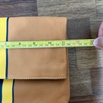 J. McLaughlin ‎ Sienna Clutch Leather NWOT Natural Brown Hand Bag Folded Event Photo 9