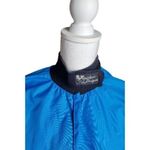 Windbreaker Jacket Cropped Short Size Small Blue Lightweight Athletic Made USA Photo 2