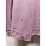 Lululemon Women Coast Easy Wrap Jacket Sz 8 French Terry Heathered Misty Merlot Photo 8