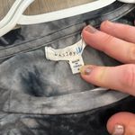 Bailey blue  Black and Gray Tie-Dye Short Sleeve Tee Photo 3