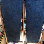 RE/DONE  70s Mid-Rise Stove-Pipe Royal Fade Jeans Sz 24 Photo 8