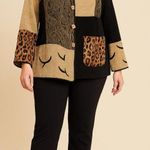 Indigo Moon women’s patchwork jacket 1X Photo 0