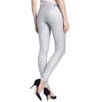 AG Adriano Goldschmied Adriano Goldschmied Silver Metallic Leggings Extreme Skinny Size 28R Photo 2