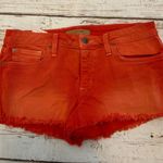 joe's jeans  Retro Orange Jean Shorts Photo 0