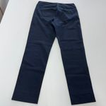 Soft Surroundings Pants Womens Medium Navy Blue Essentials Straight Leg Stretch Photo 2