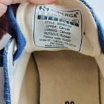 Superga Cotu Sneaker Lace Up Denim Blue Womens Size 7.5 Mens Size 6 Athletic Photo 6