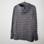 Lululemon  In Stride jacket in a black and grey striped/heathered pattern size 6 Photo 5