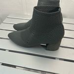 Eileen Fisher Purl Navy Sock Booties with a Kitten Heel Size 7 NWOT Photo 4