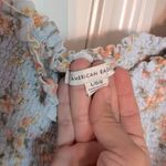 American Eagle  Puff Sleeve Smocked Mini Dress Photo 1