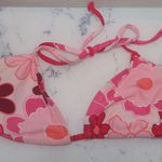 Old Navy 90s Floral Triangle Bikini Top Photo 3