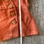 & Other Stories & Other Stories Paris Atelier Rust Wrap Blouse – Size 4 Photo 9
