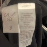 CALIA Women's Cutout Halter One Piece Swimsuit Black Sz 14 NEW Photo 7