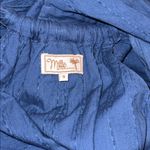 NWOT MILLE MARILYN Cotton V neck waist tie Blue INDIGO sz S Photo 5