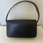 ANINE BING NWOT Elly Shoulder Bag in High-shine Dark Gray Photo 2