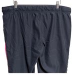 Adidas  gray pink‎ cropped track pants women's large Photo 6