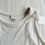 A New Day Women Small Sleeveless Crew Neck Terry Tan Tank Top Photo 2