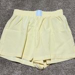 Striped Patterned Elastic Waist Summer Shorts Multi Size M Photo 0